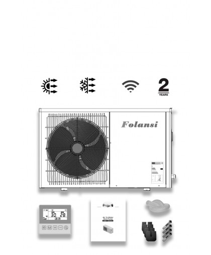 Тепловий насос повітря-вода Folansi FA-02 (Clitech CAR-08XB)