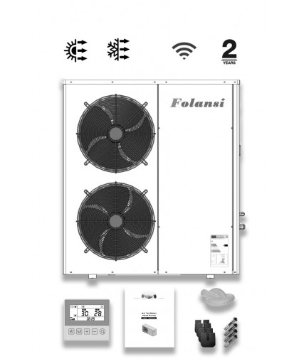 Тепловий насос повітря-вода Folansi FA-05 (Clitech CAR-20XB)