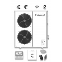 Тепловий насос повітря-вода Folansi FA-06 (Clitech CAR-24XB)