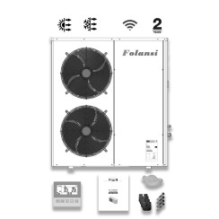 Тепловий насос повітря-вода Folansi FA-06 (Clitech CAR-24XB)